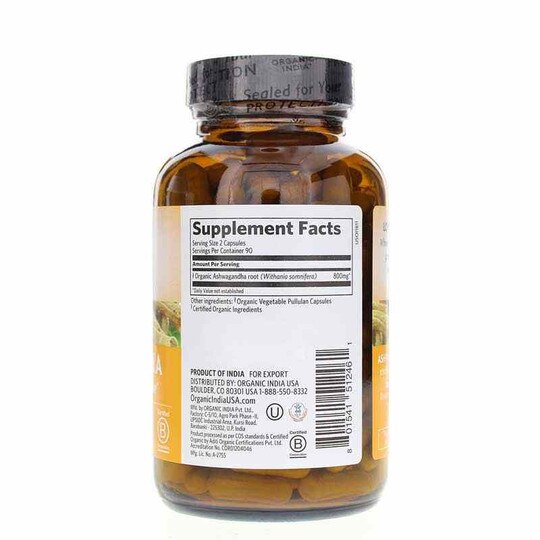 Ashwagandha Certified Organic, OGI